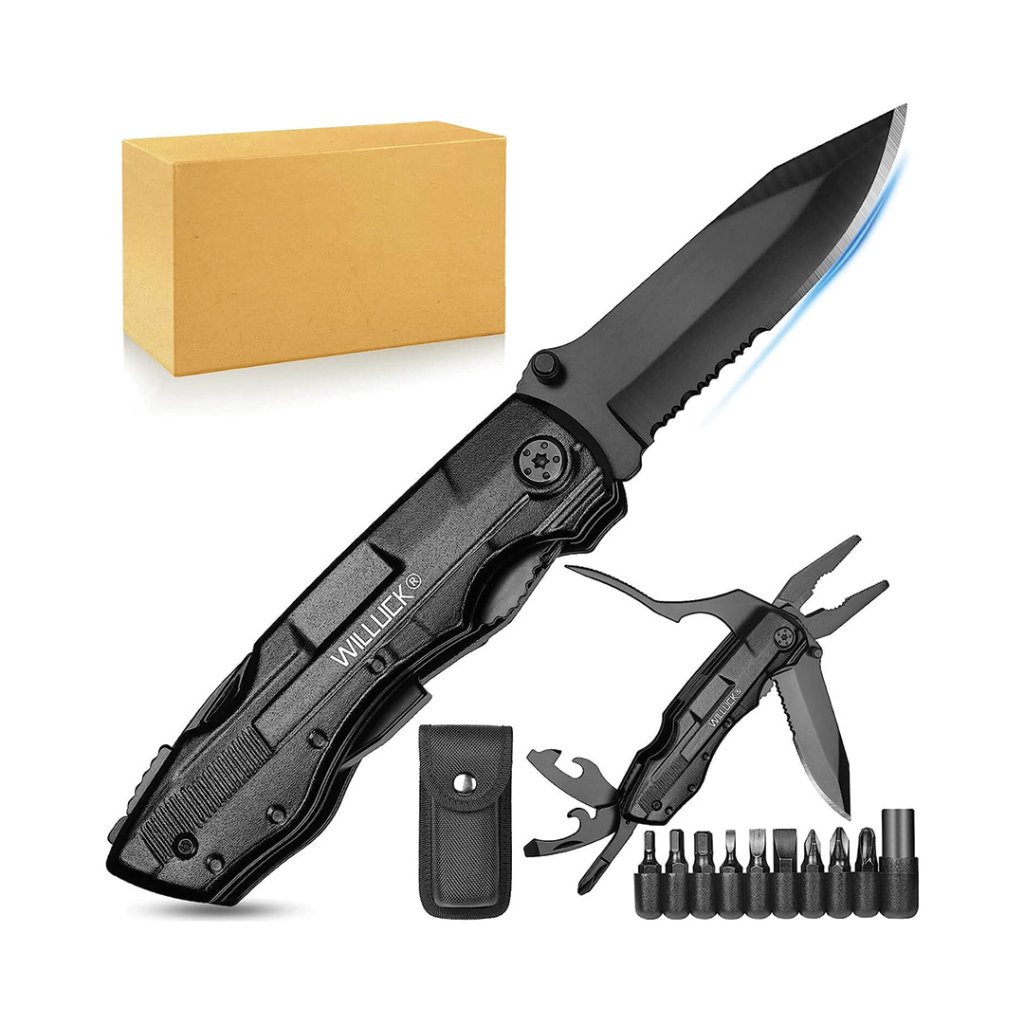 The Ultimate Multitool Pocketknife 10 WILLUCK Multitool Pocketknife